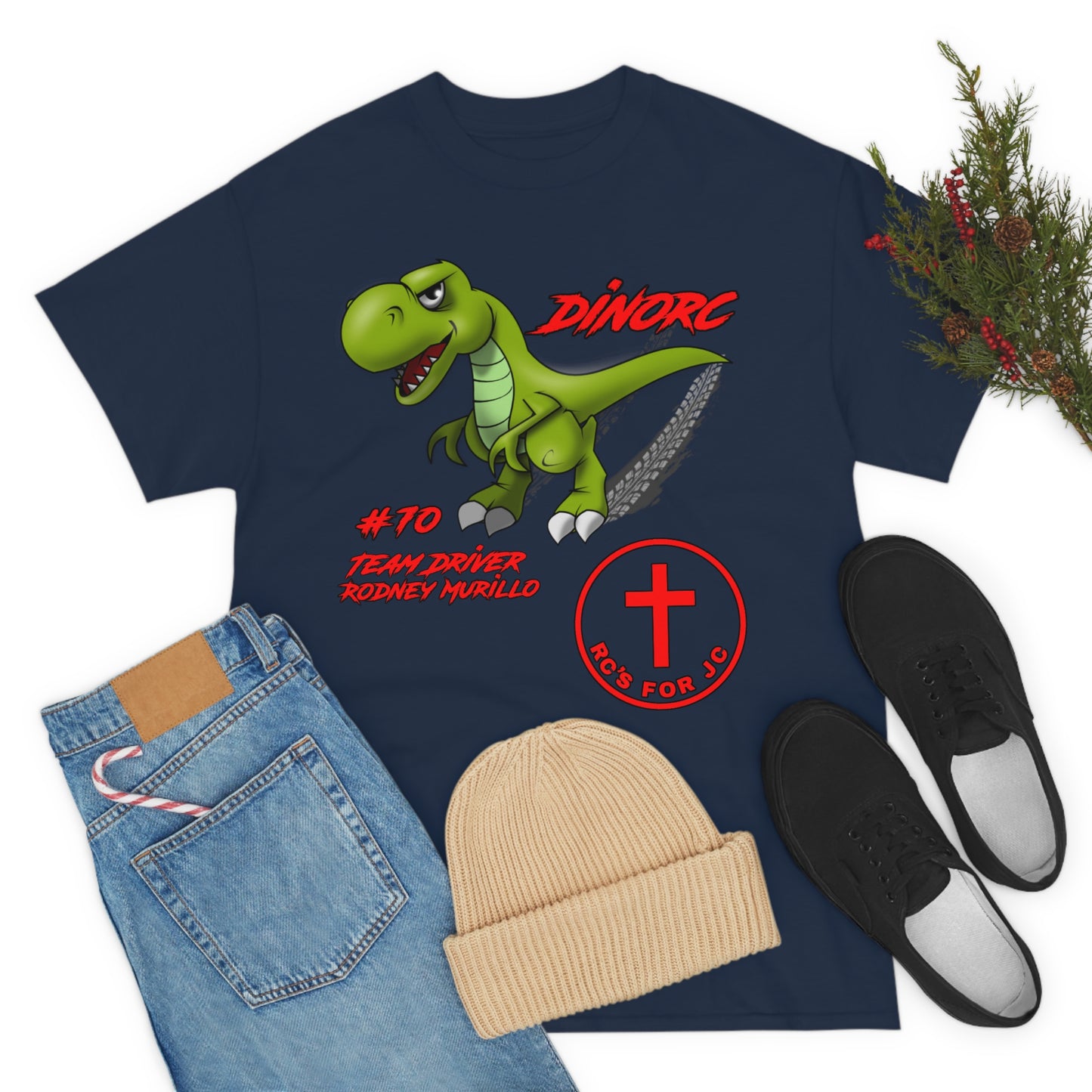 Team Driver Rodney Murillo DinoRc Logo T-Shirt S-5x
