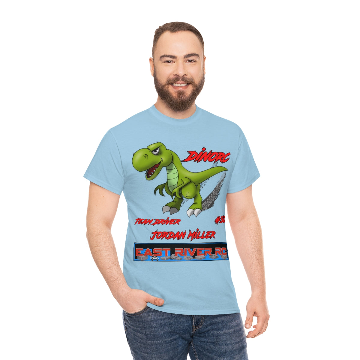Team Driver Jordan Miller DinoRc Logo T-Shirt S-5x