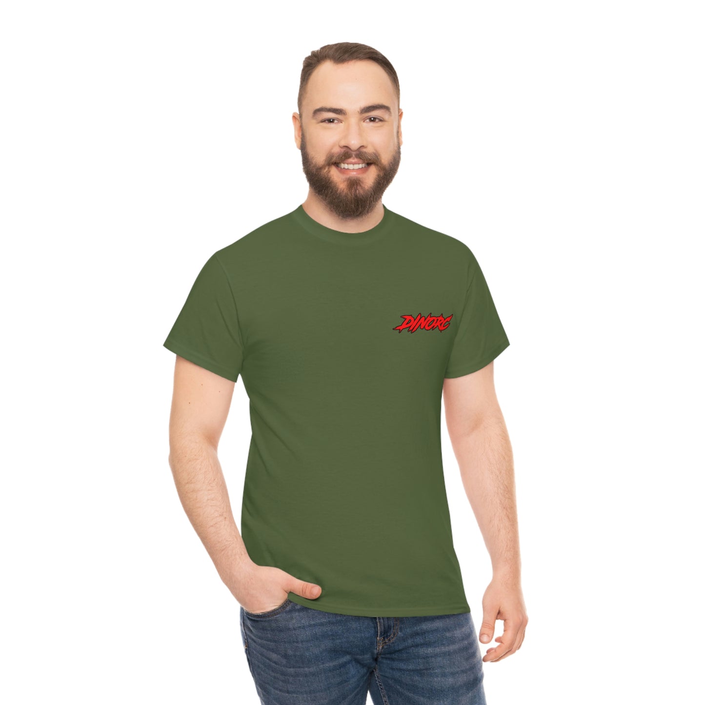 FULL PULL DinoRc Logo front back T-Shirt S-5x