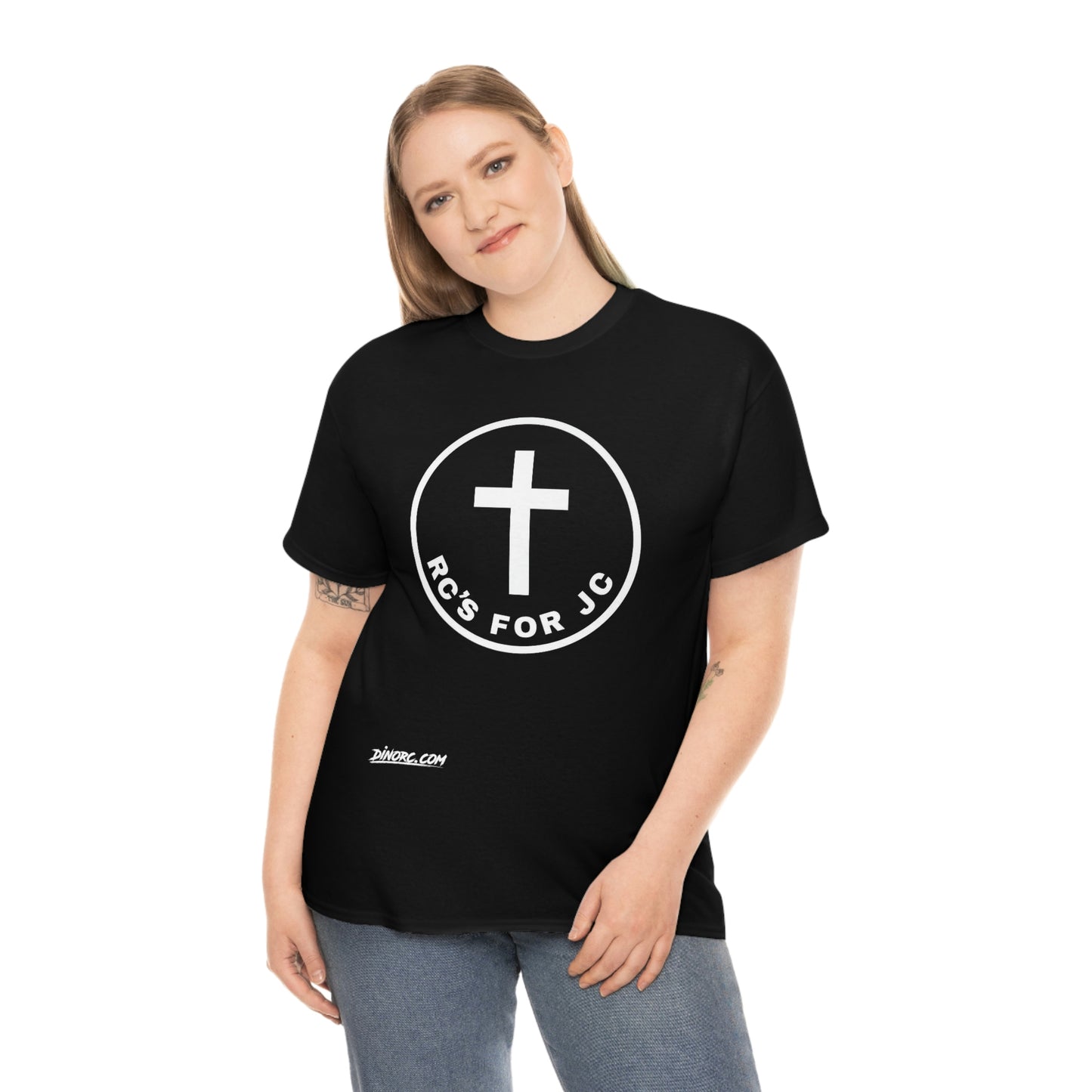 RCSFORJC White Logo 10 color Front only T-Shirt 10 colors S-5x