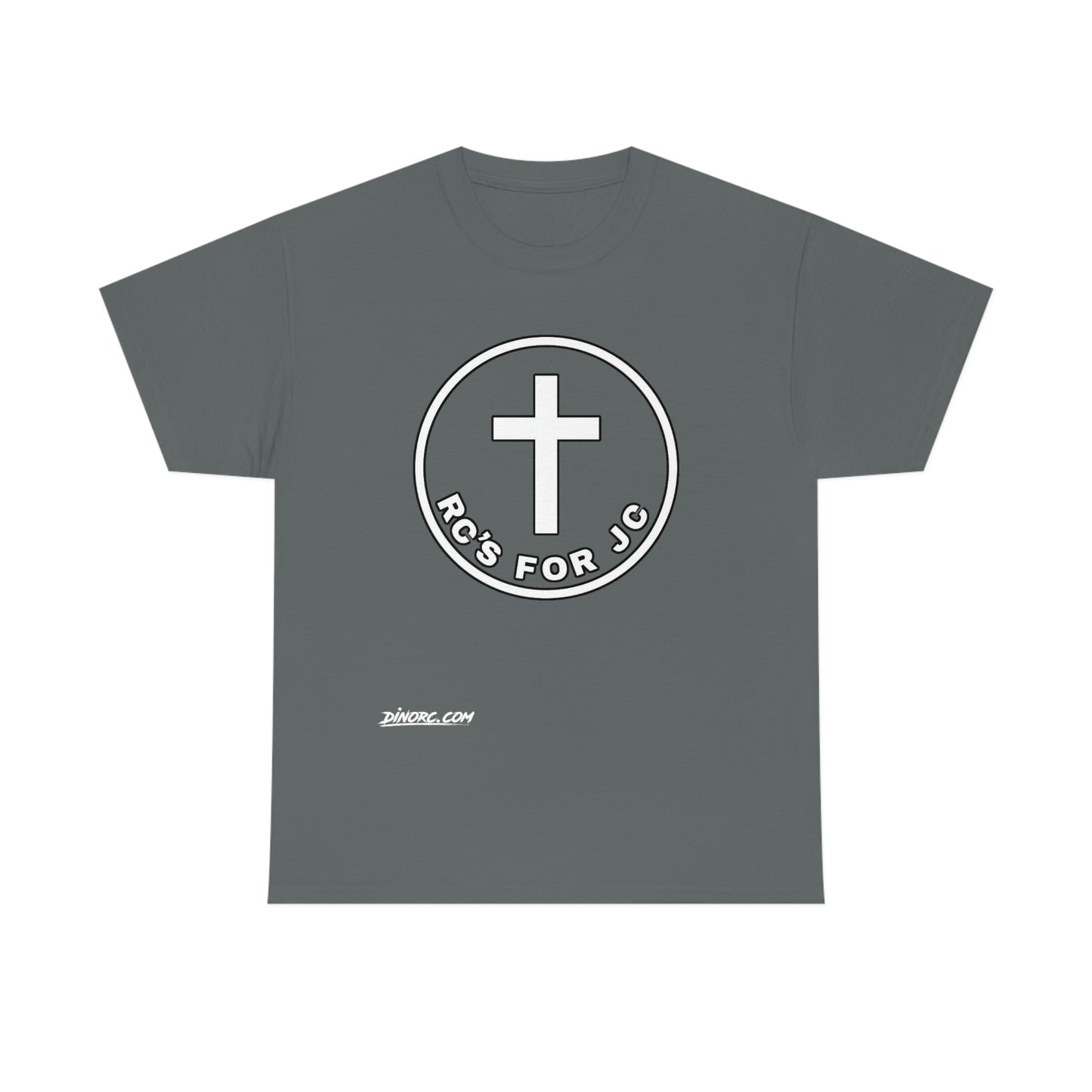 RCSFORJC White Logo 10 color Front only T-Shirt 10 colors S-5x