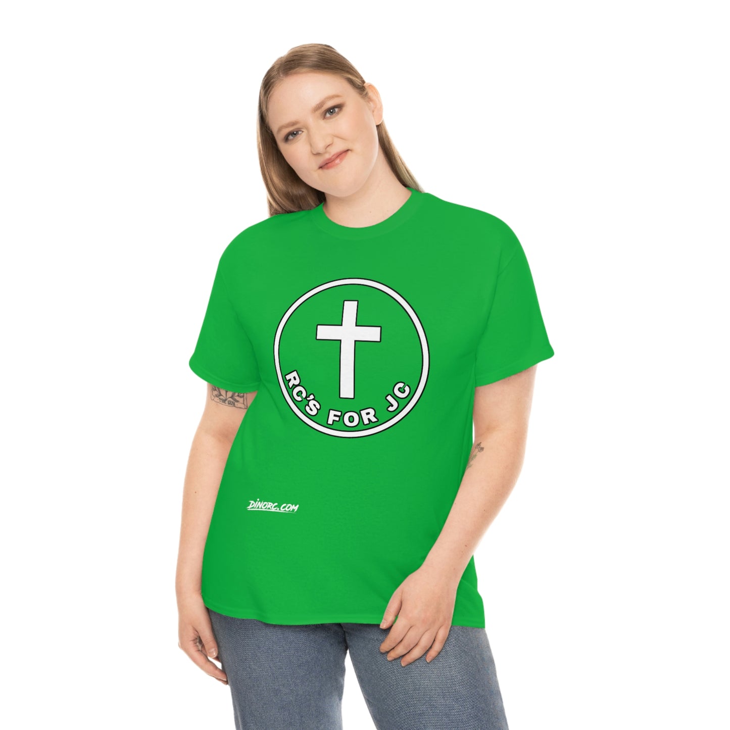 RCSFORJC White Logo 10 color Front only T-Shirt 10 colors S-5x