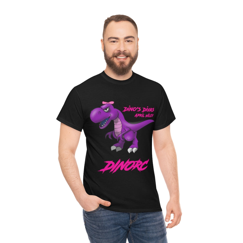 April Wiley Team Driver Dino's Divas DinoRc Logo T-Shirt S-5x