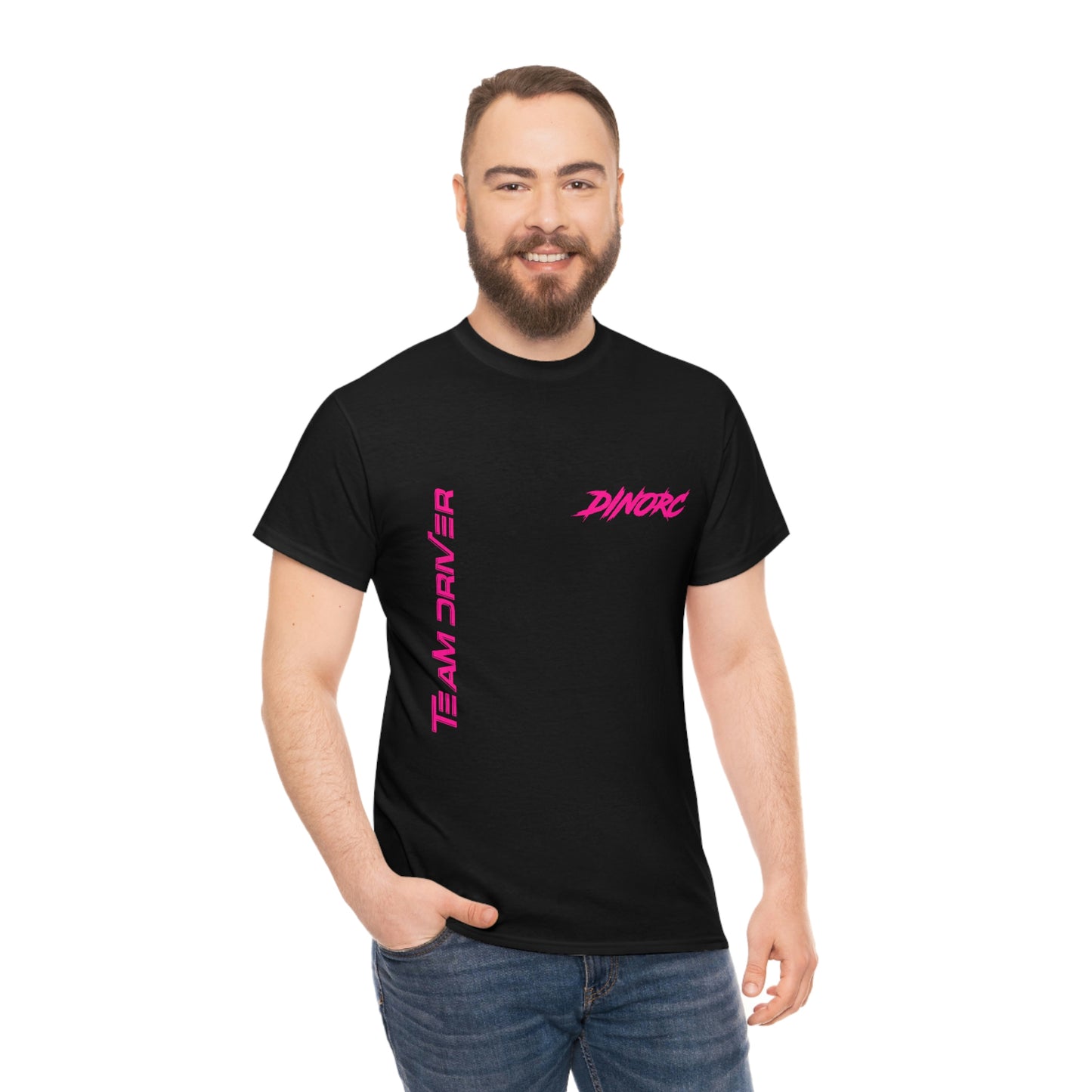 Vertical Team Driver Dino's Divas Front and Back DinoRc Logo T-Shirt S-5x 5 colors