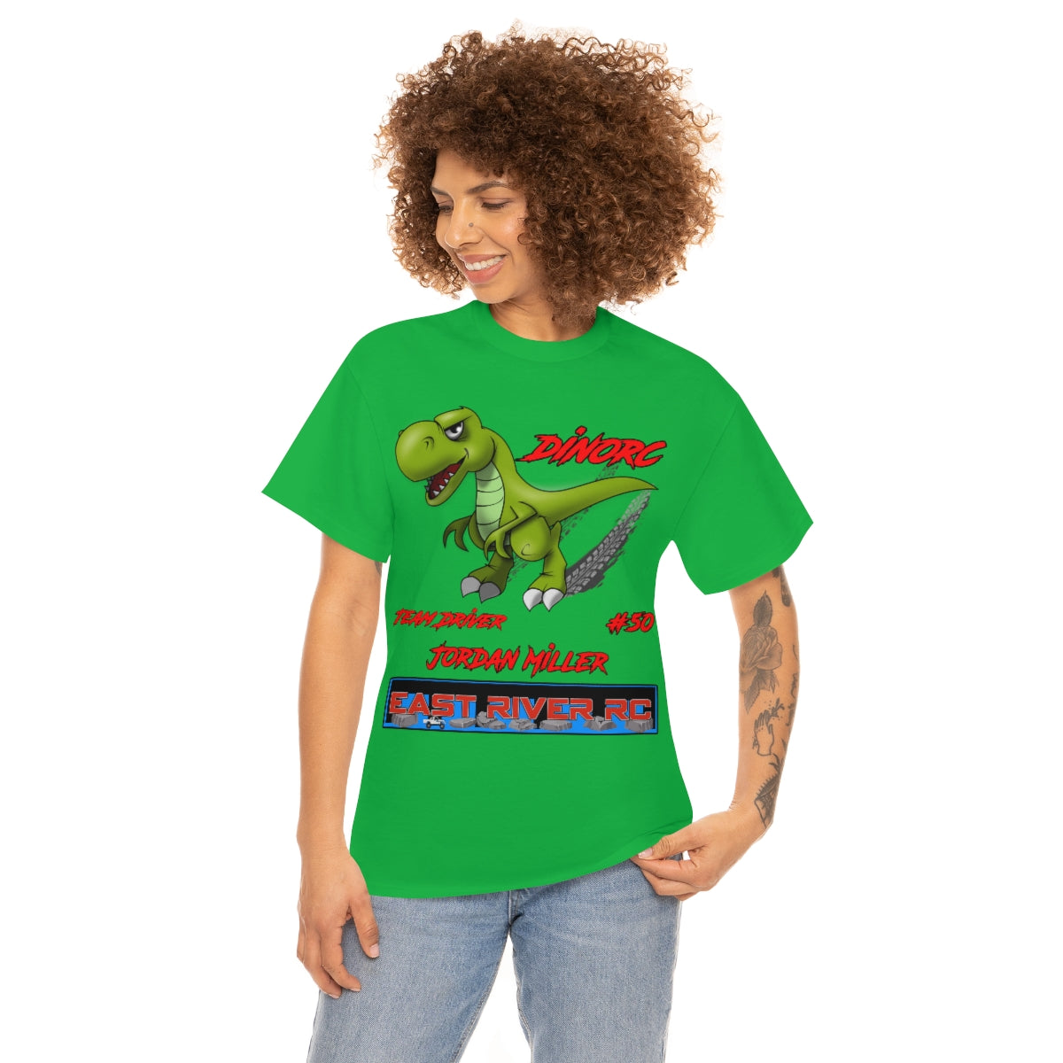 Team Driver Jordan Miller DinoRc Logo T-Shirt S-5x