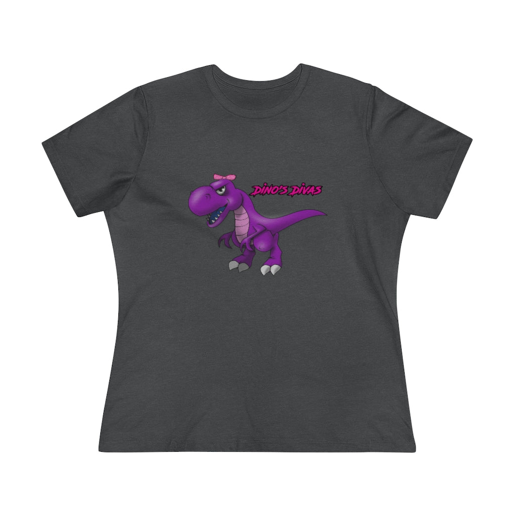 Dino's Divas Women's DinoRC Logo Premium Tee