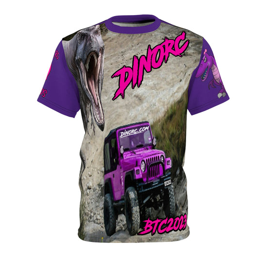 Murnie's RC Laynards Dino Diva's BTC2023 T Shirt purple Sleeves
