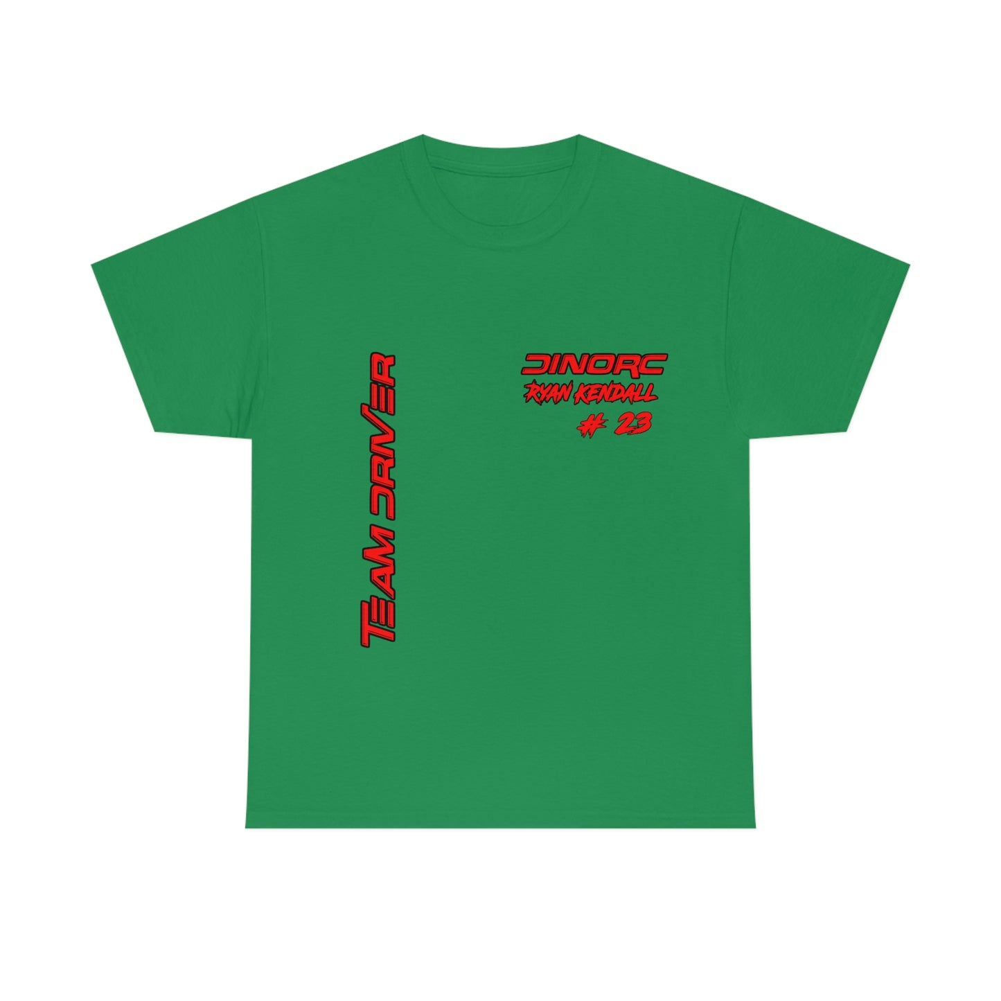 Team Driver Ryan Kendall Front and Back DinoRc Logo T-Shirt S-5x 5 colors