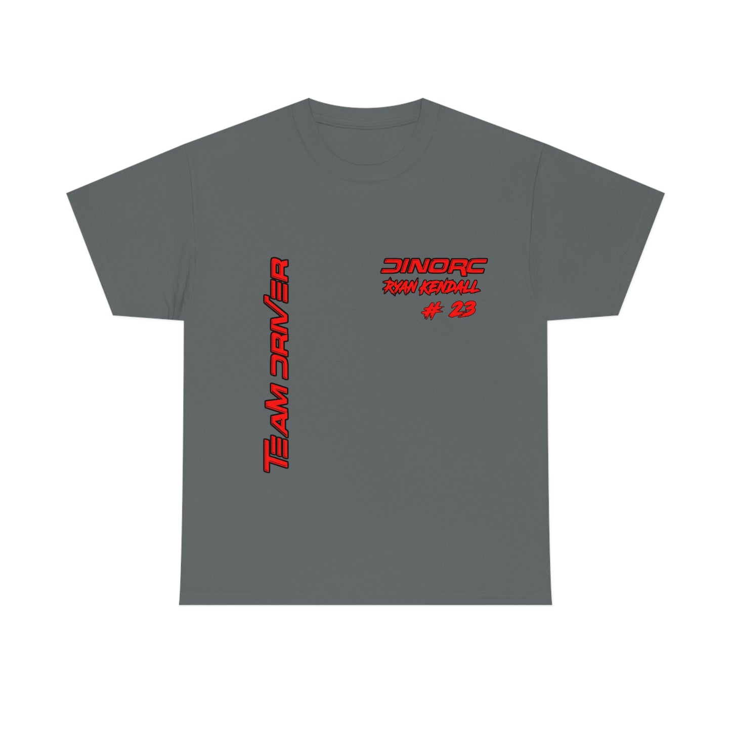 Team Driver Ryan Kendall Front and Back DinoRc Logo T-Shirt S-5x 5 colors