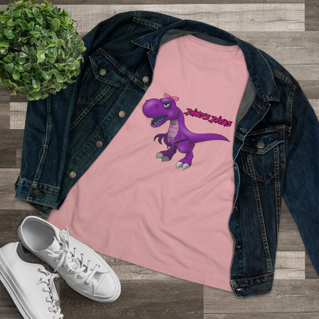 Dino's Divas Women's DinoRC Logo Premium Tee