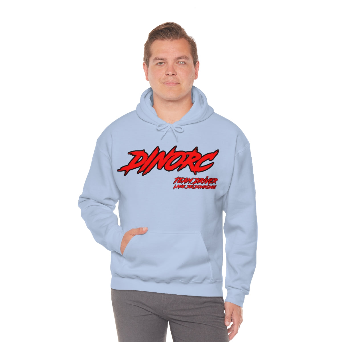 Tean Driver Lane Seldomridge DinoRC Logo Hooded Sweatshirt Heavy Blend™ Hooded Sweatshirt