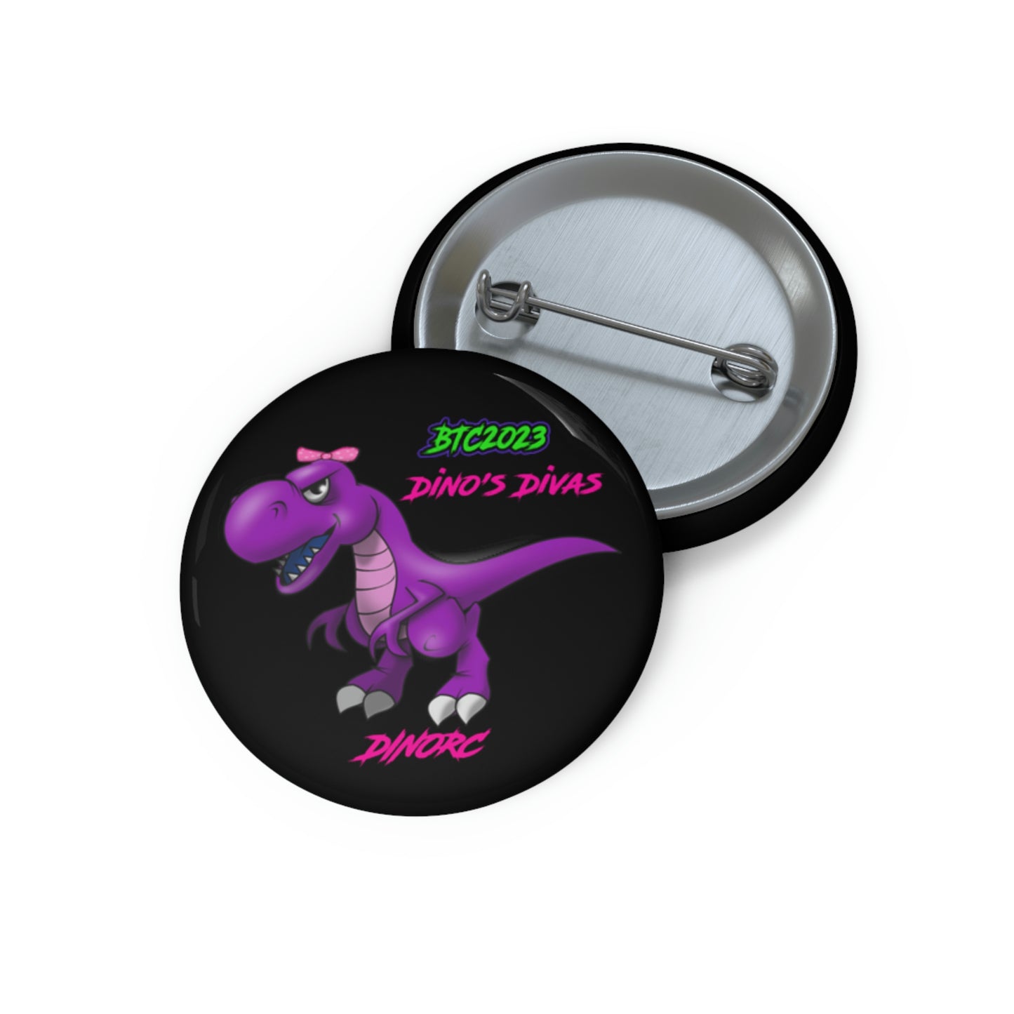 BTC DinoRC Diva Custom Pin Buttons