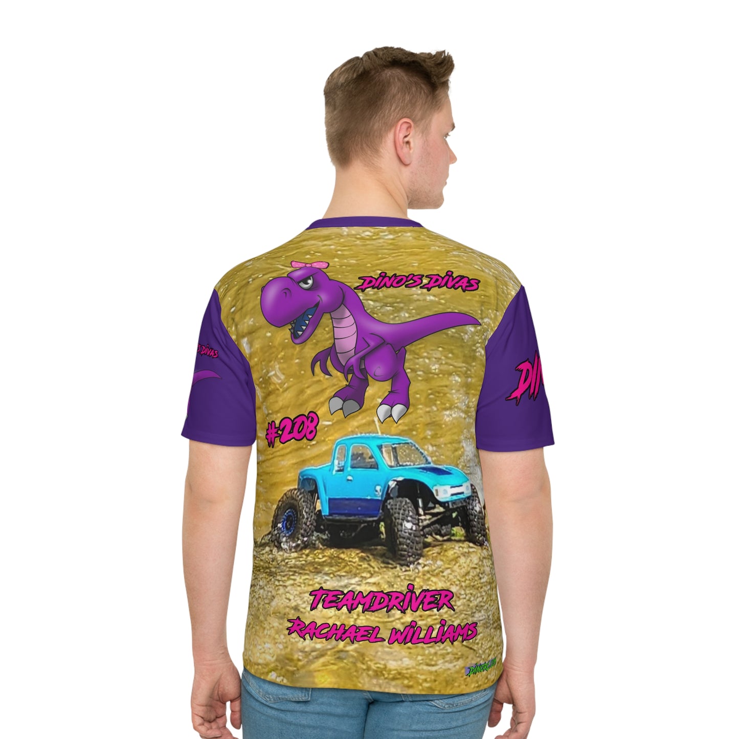 Rachael Williams S-5X Dino's Divas Team Driver T-shirt