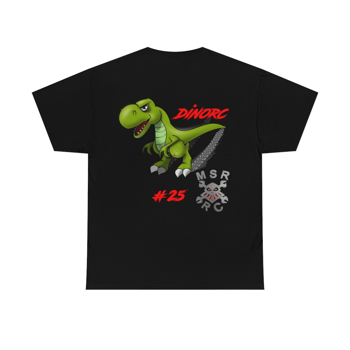 Team Driver Tommy Martin MSR RC Front and Back DinoRc Logo T-Shirt S-5x 5 colors