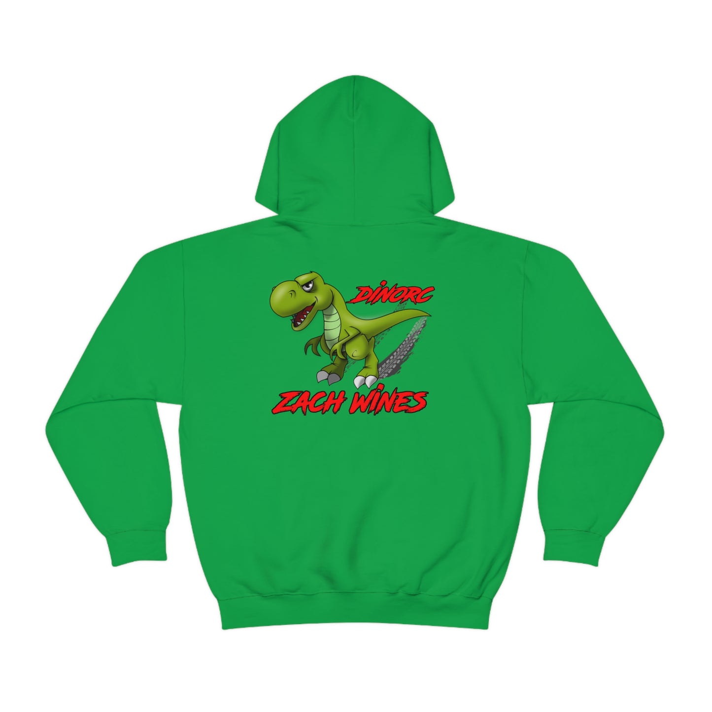 Team Driver Zach Wines DinoRC Logo Hooded Sweatshirt Heavy Blend™ Hooded Sweatshirt