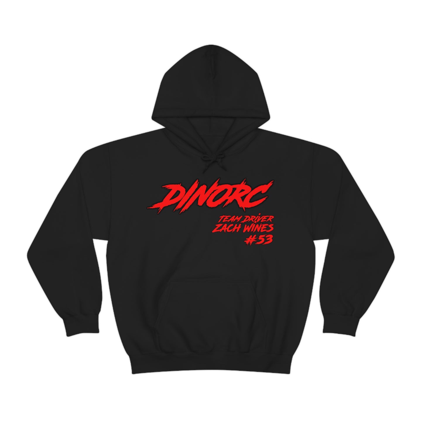 Team Driver Zach Wines DinoRC Logo Hooded Sweatshirt Heavy Blend™ Hooded Sweatshirt