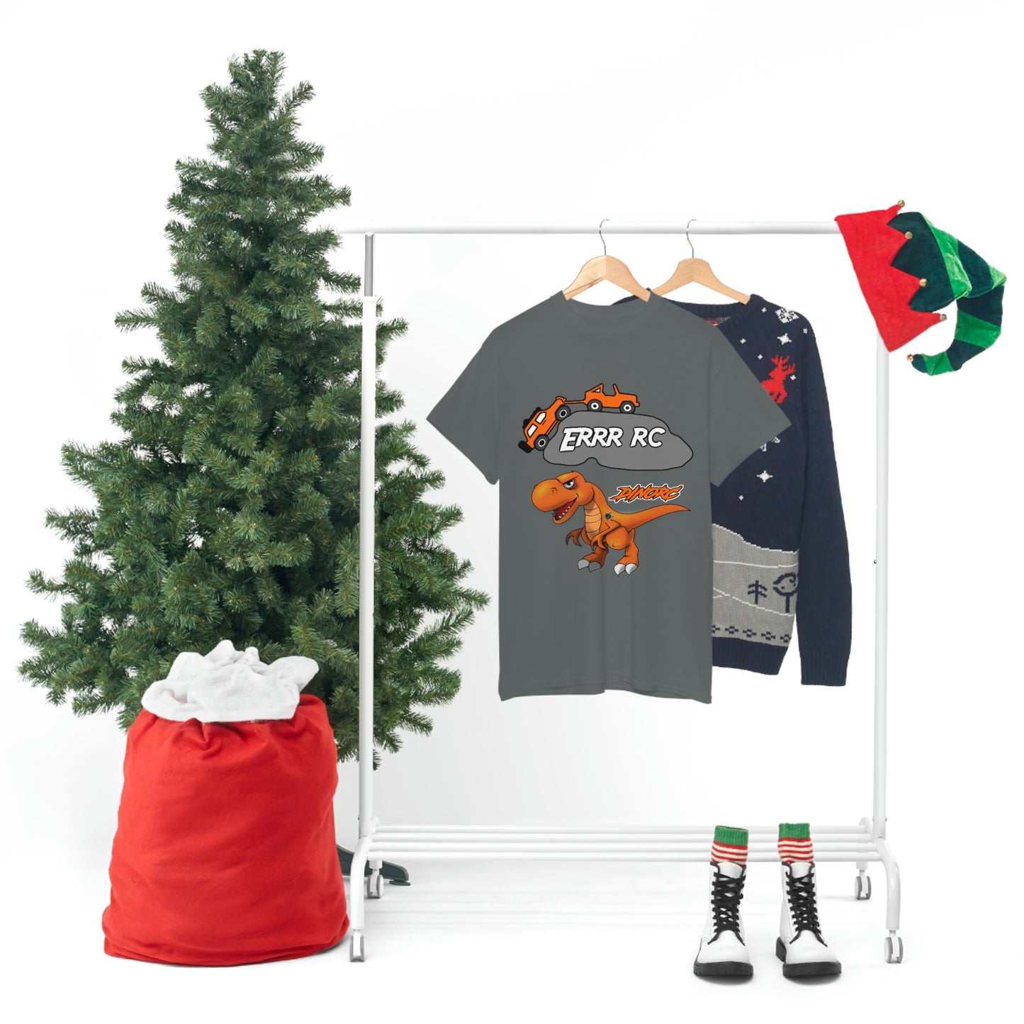 ERRR RC DinoRC Team Driver Jordan Miller Front and Back DinoRc Logo T-Shirt S-5x 5 colors