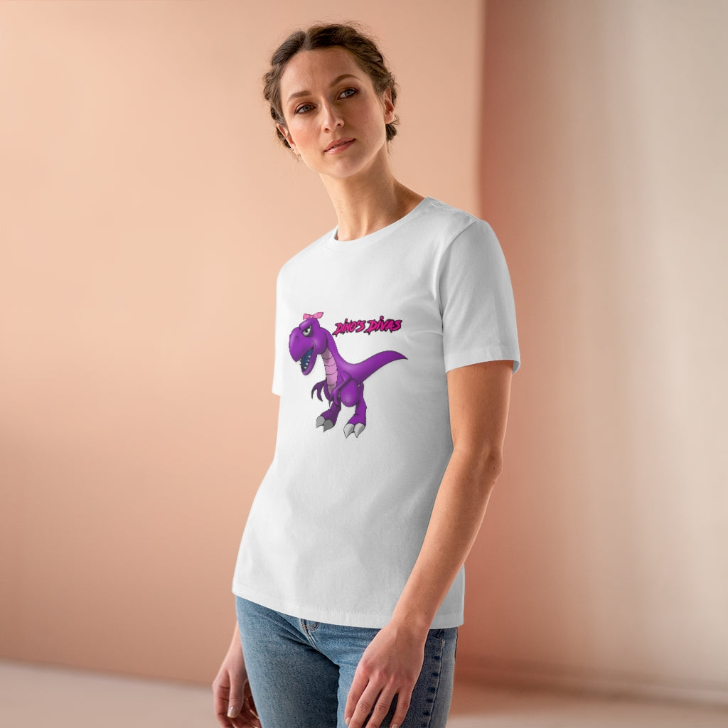 Dino's Divas Women's DinoRC Logo Premium Tee