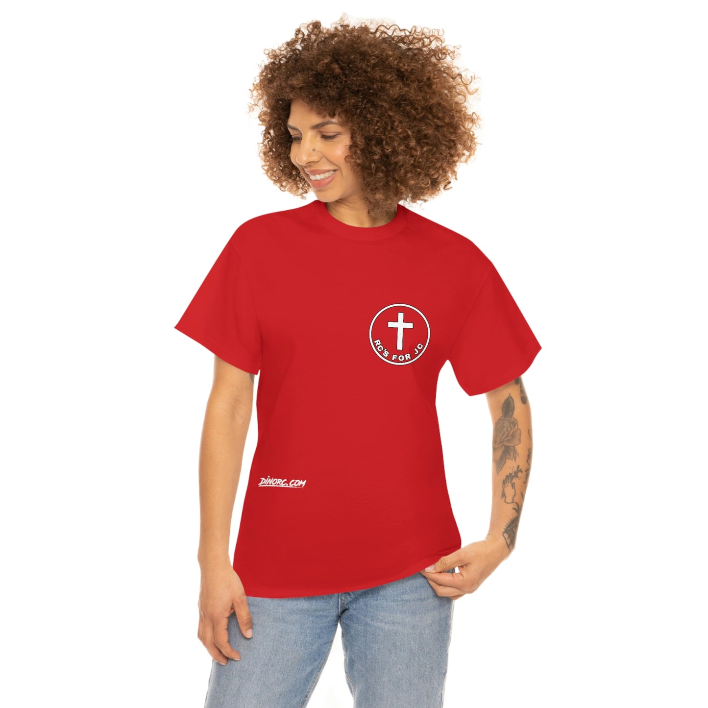 RCSFORJC White Logo Front Back T-Shirt 10 colors S-5x