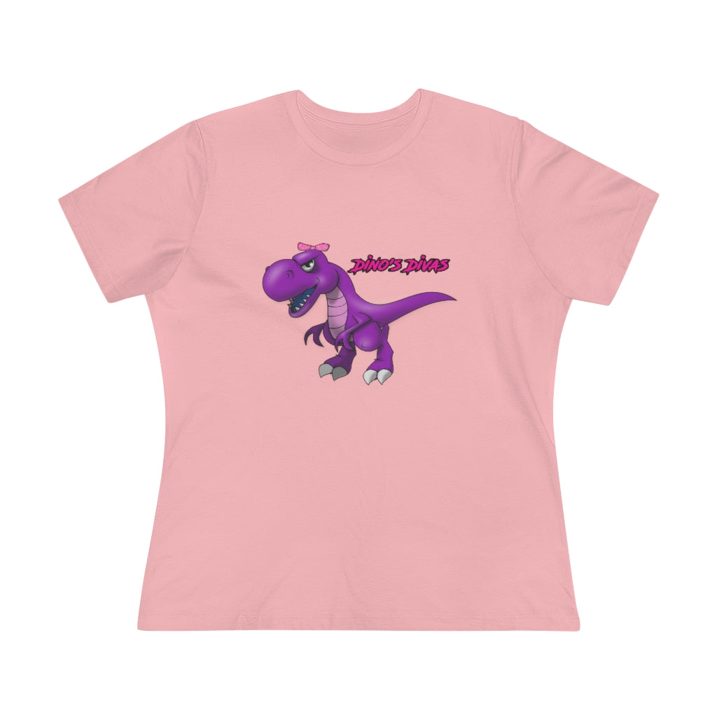 Dino's Divas Women's DinoRC Logo Premium Tee