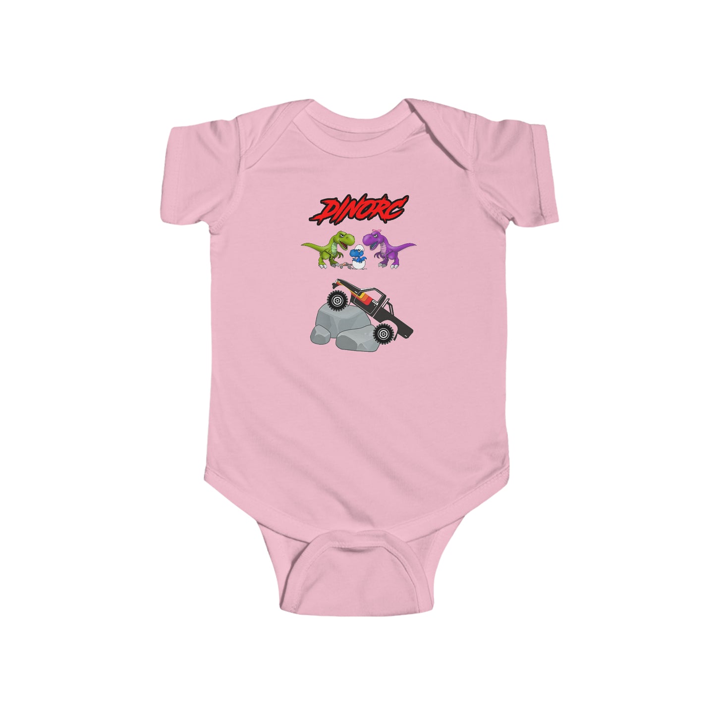 DinoRC Infant Fine Jersey Bodysuit