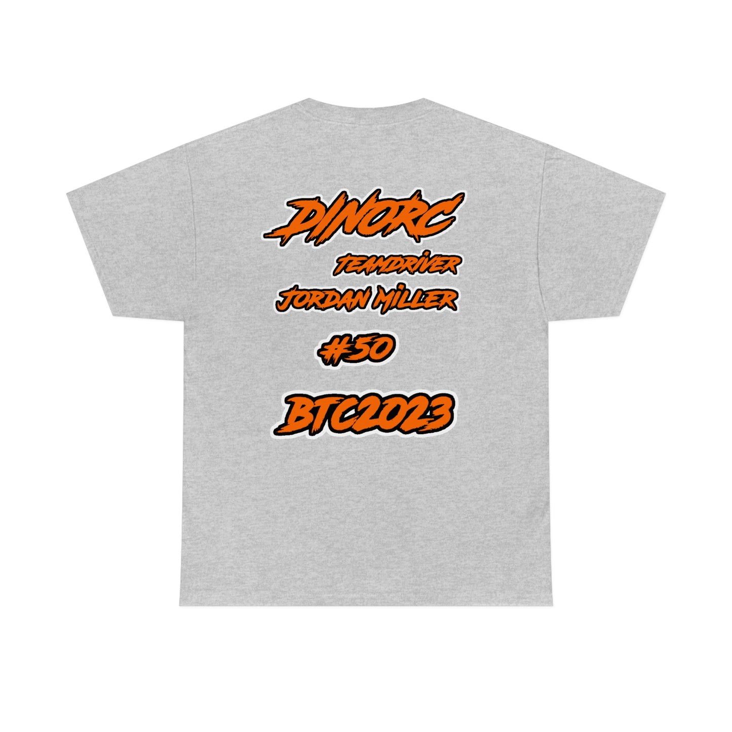 Team Driver Jordan Miller ERRR RC Front and Back DinoRc Logo T-Shirt S-5x 5 colors