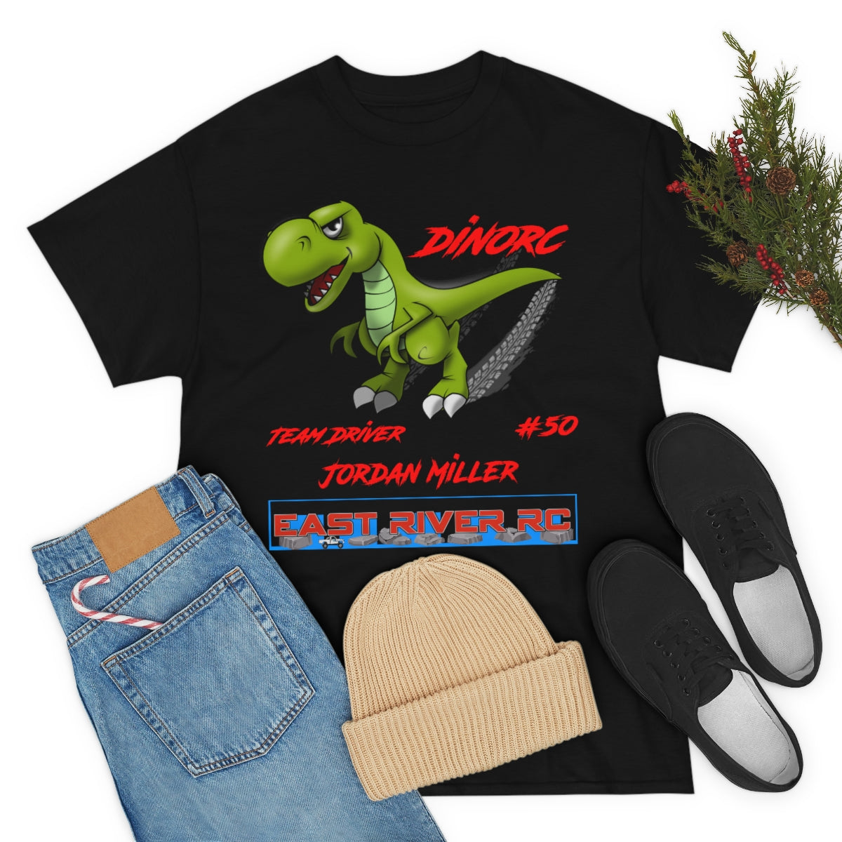 Team Driver Jordan Miller DinoRc Logo T-Shirt S-5x