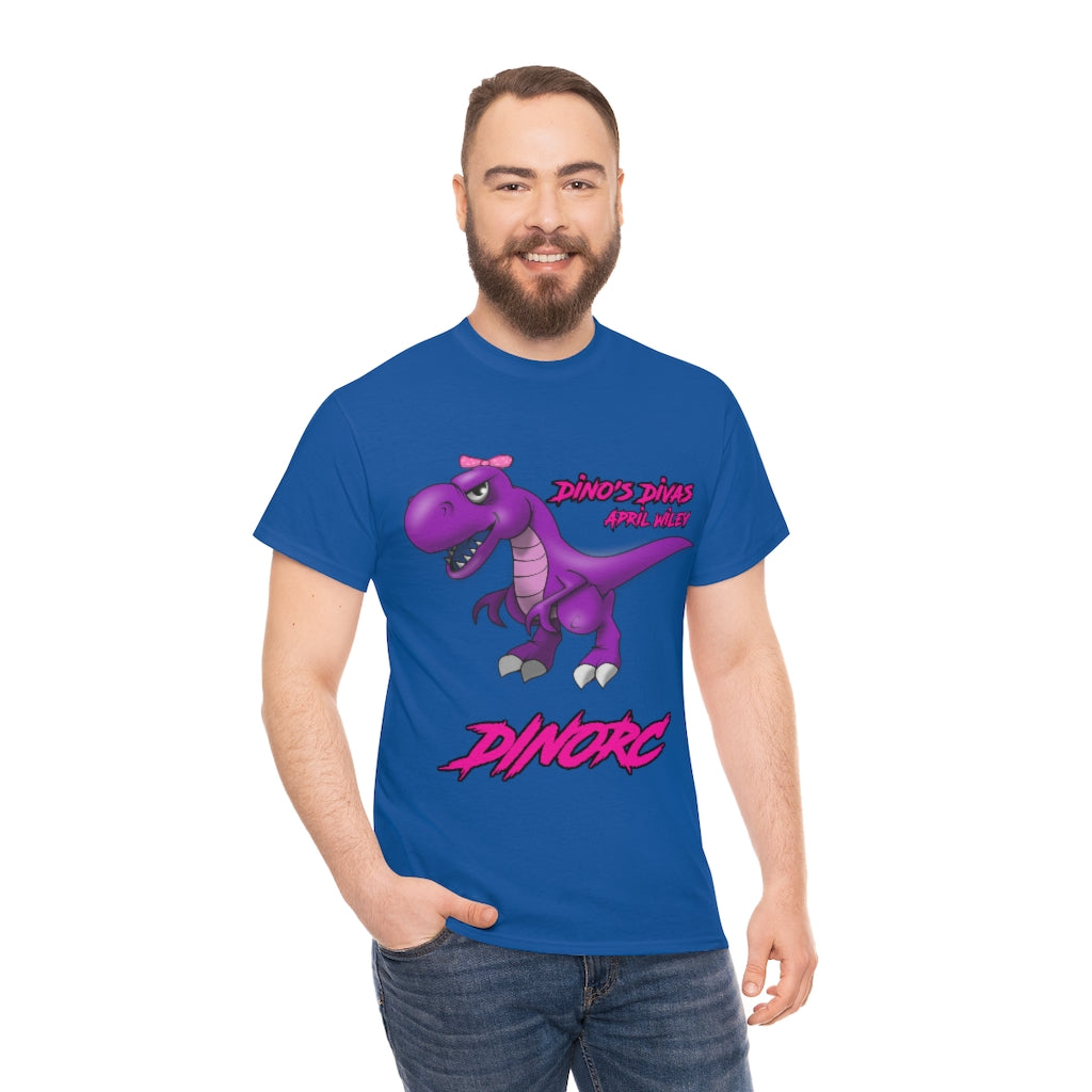 April Wiley Team Driver Dino's Divas DinoRc Logo T-Shirt S-5x