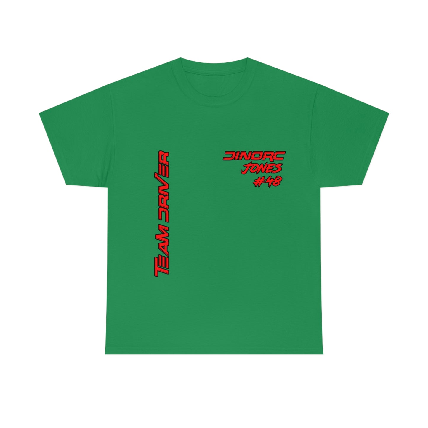 Team Driver Doug Jones Front and Back DinoRc Logo T-Shirt S-5x 5 colors
