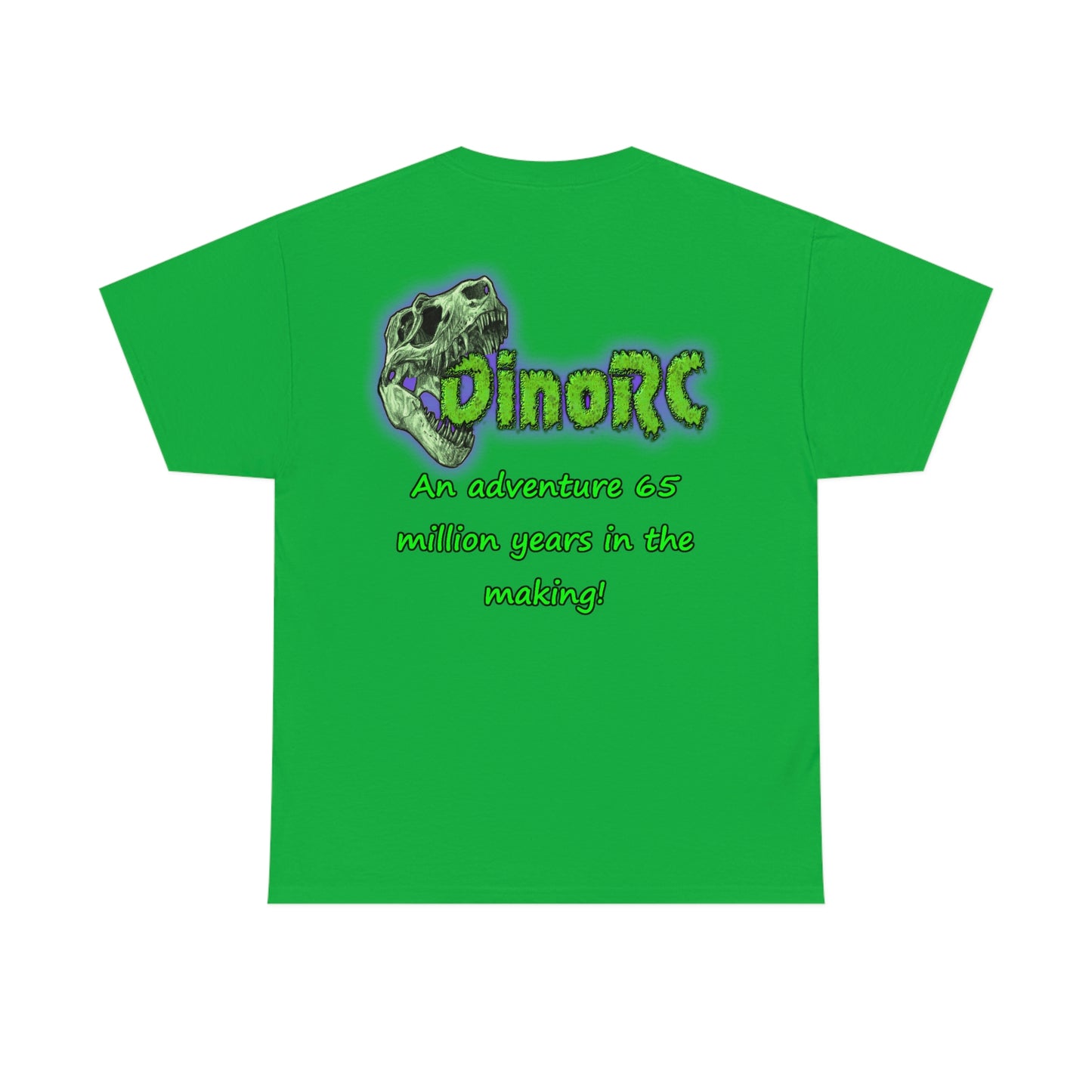 Dinoline Front Back DinoRc Logo T-Shirt S-5x 5 colors