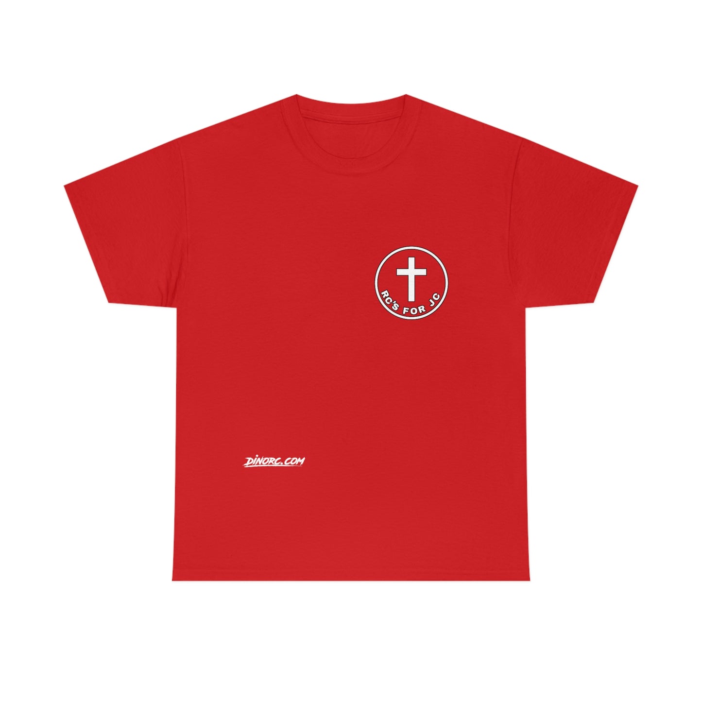 RCSFORJC White Logo Front Back T-Shirt 10 colors S-5x