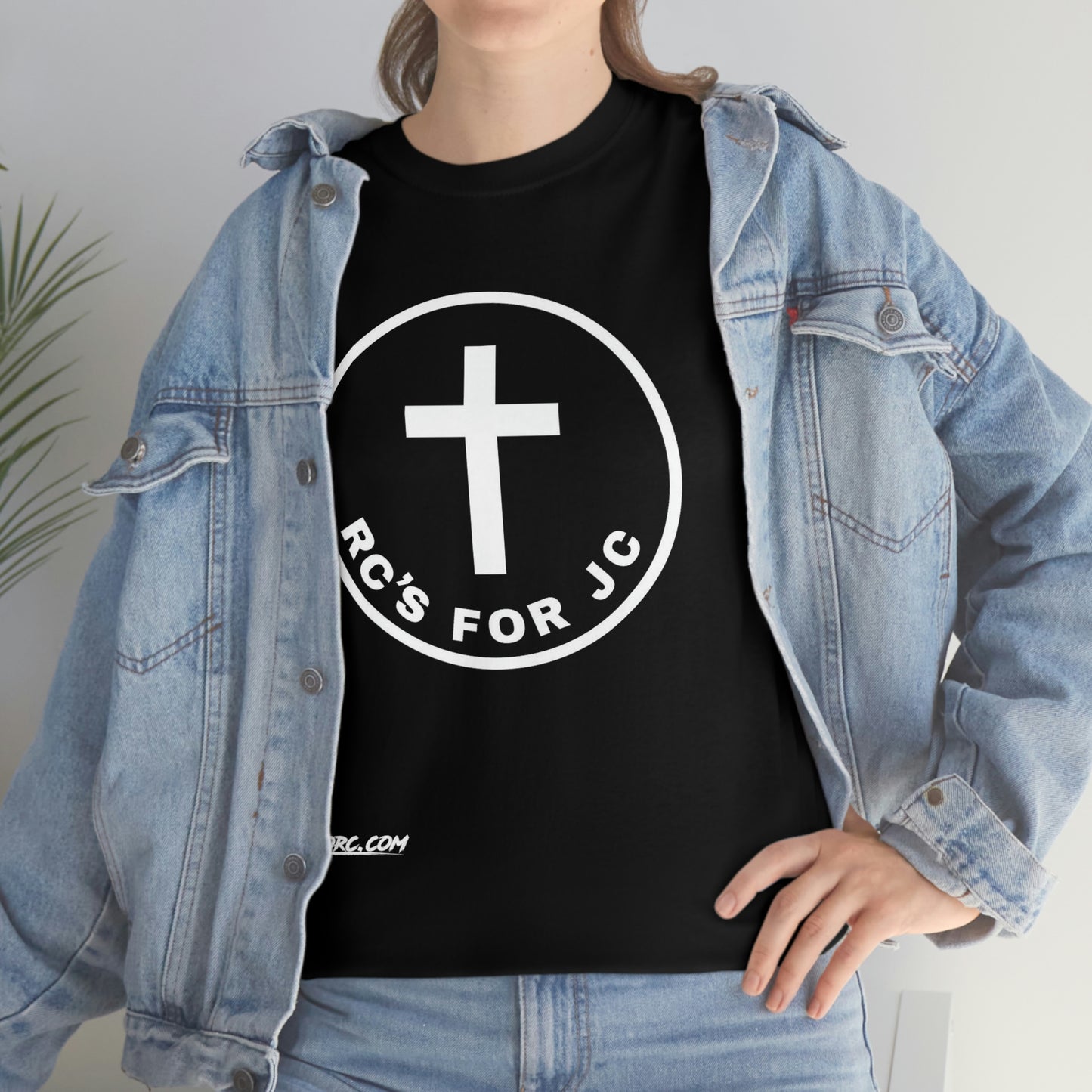 RCSFORJC White Logo 10 color Front only T-Shirt 10 colors S-5x