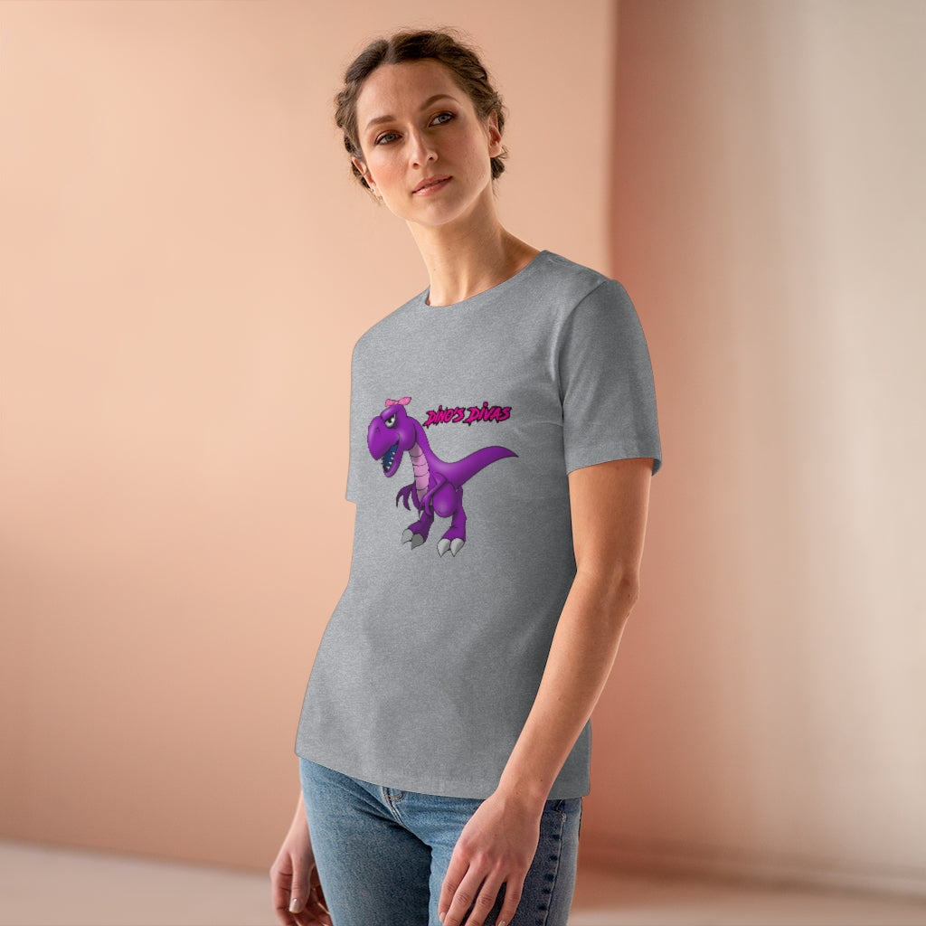 Dino's Divas Women's DinoRC Logo Premium Tee