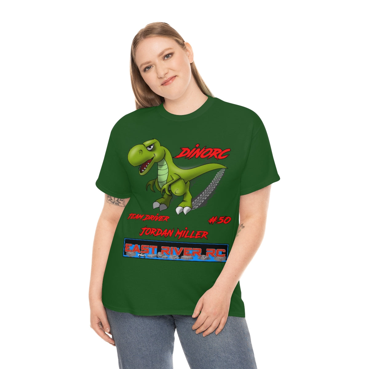 Team Driver Jordan Miller DinoRc Logo T-Shirt S-5x