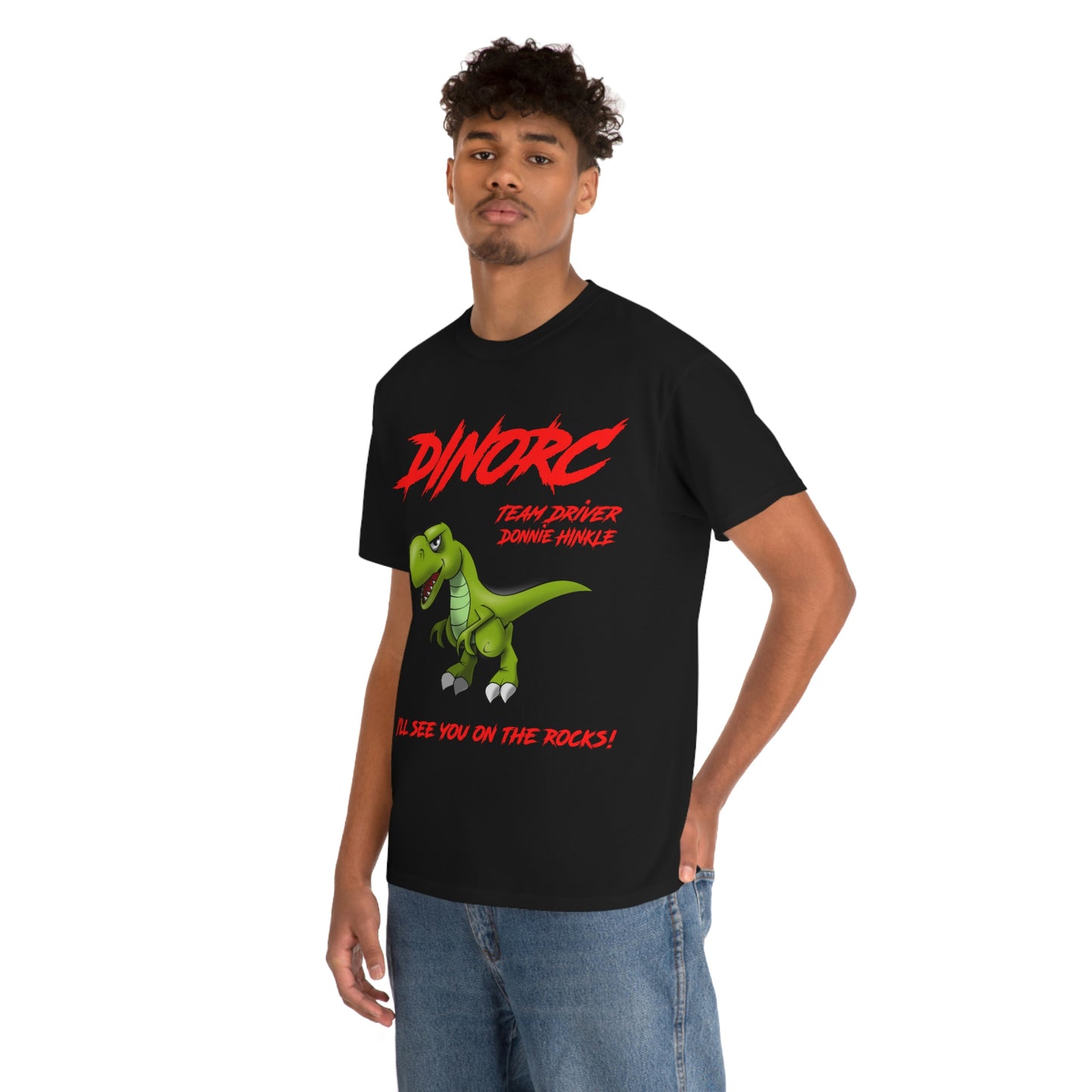 Copy of Team Driver Cody Rowe Front and Back DinoRc Logo T-Shirt S-5x 5 colors
