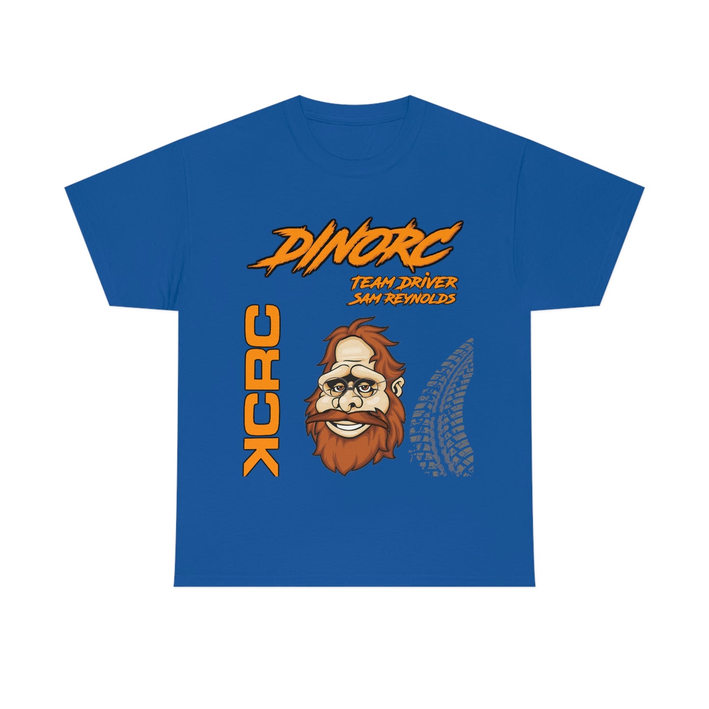Team Driver Sam Reynolds Front and Back DinoRc Logo T-Shirt S-5x 5 colors
