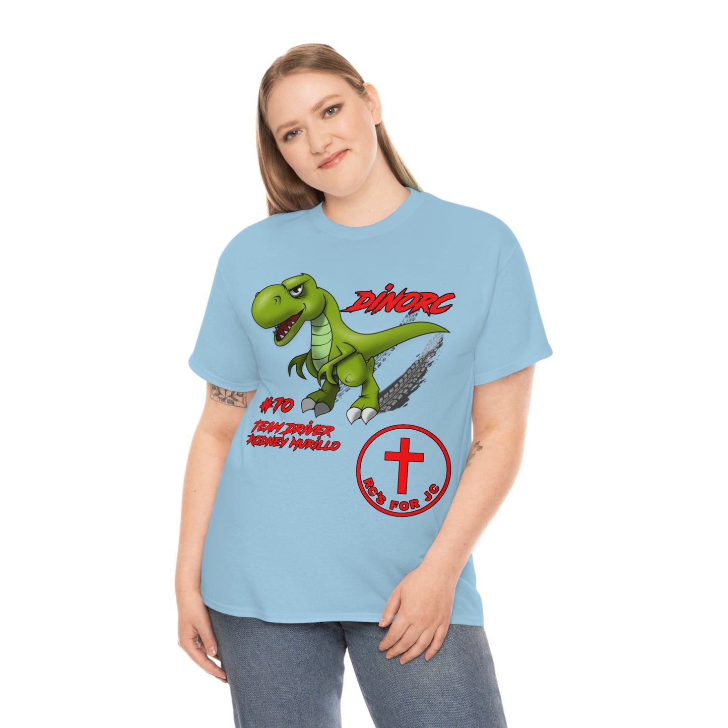Team Driver Rodney Murillo DinoRc Logo T-Shirt S-5x