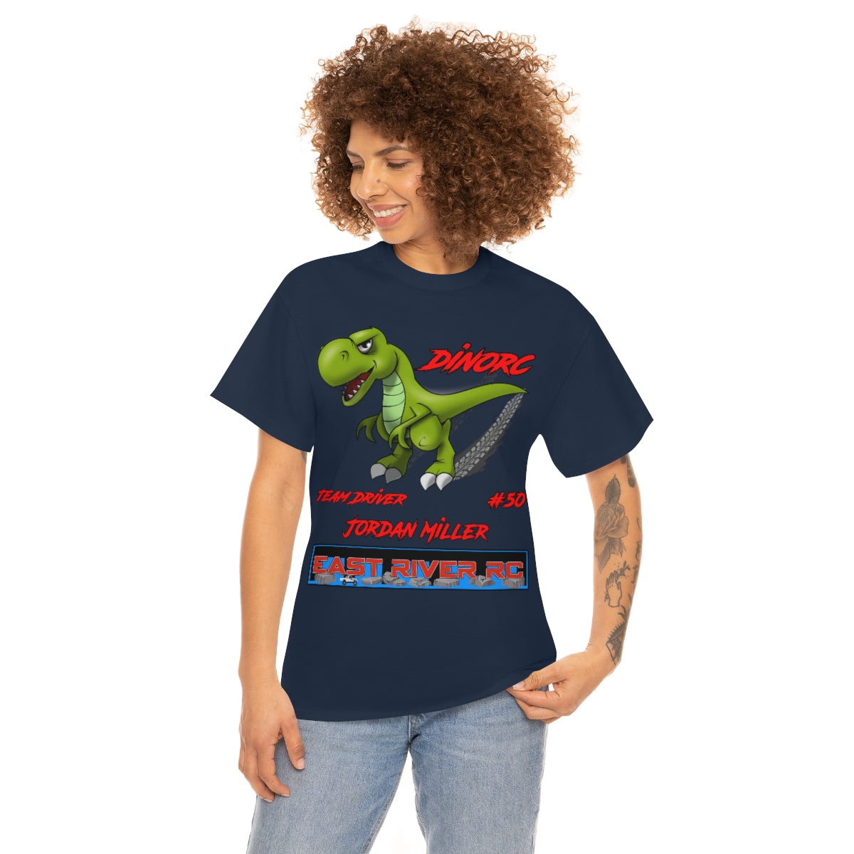 Team Driver Jordan Miller DinoRc Logo T-Shirt S-5x