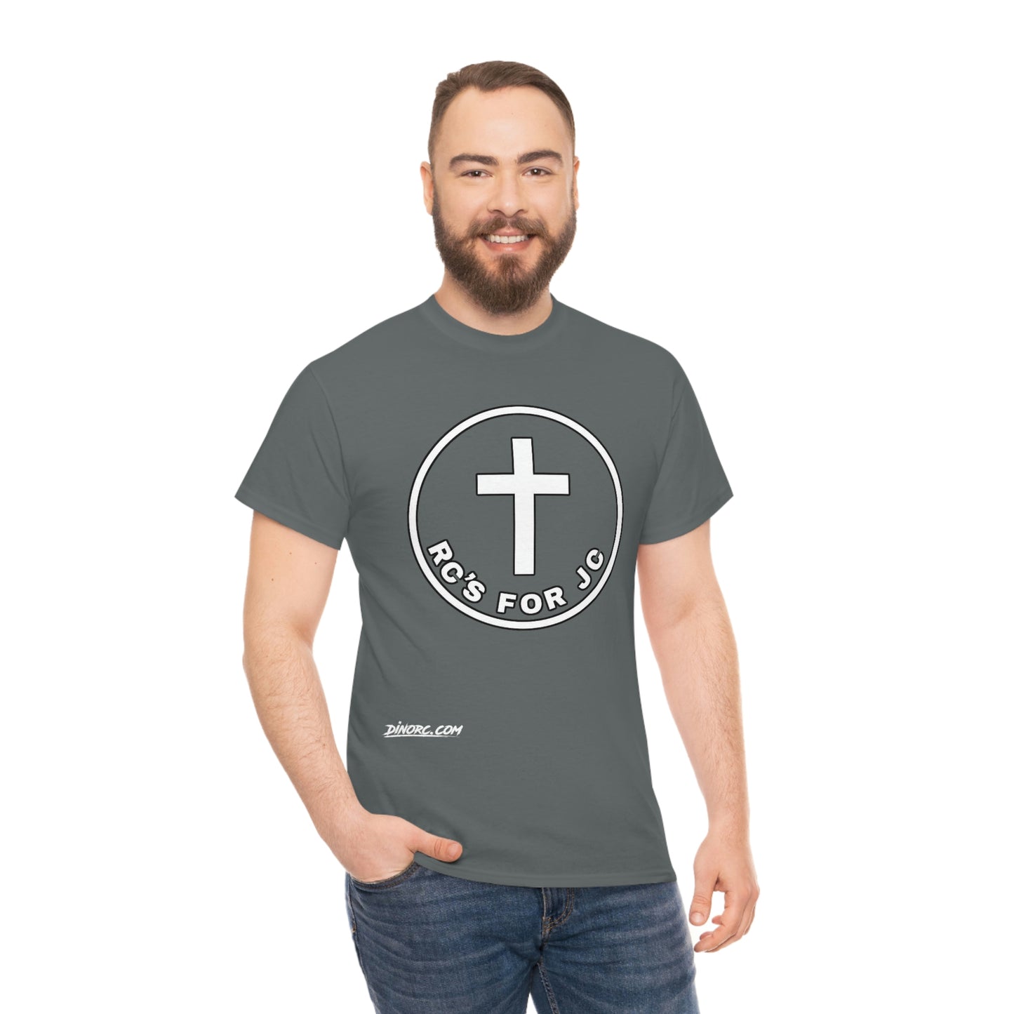 RCSFORJC White Logo 10 color Front only T-Shirt 10 colors S-5x