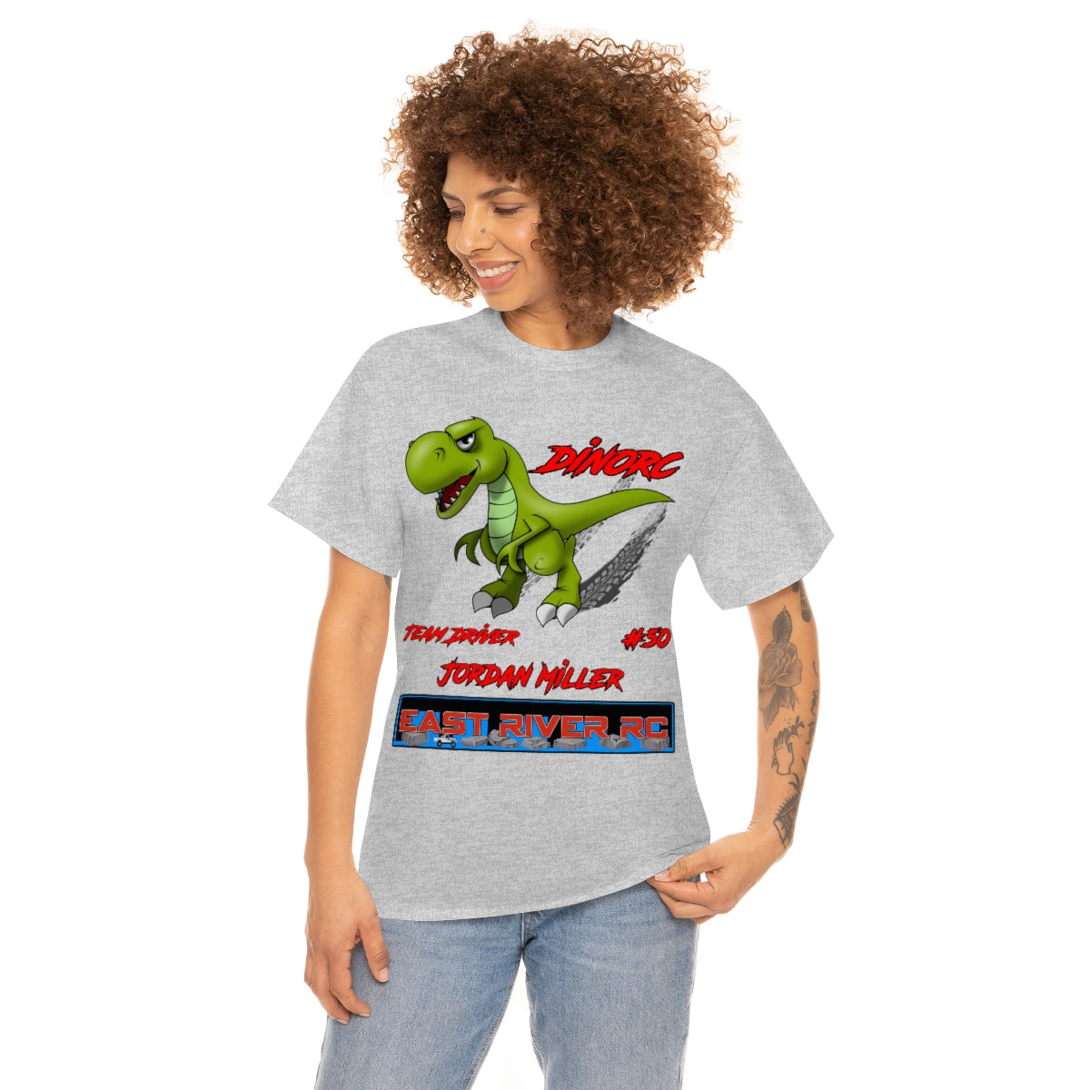 Team Driver Jordan Miller DinoRc Logo T-Shirt S-5x