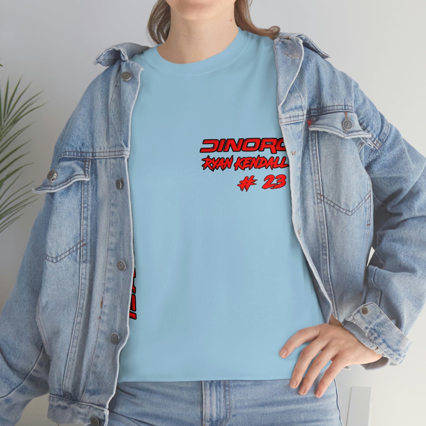Team Driver Ryan Kendall Front and Back DinoRc Logo T-Shirt S-5x 5 colors