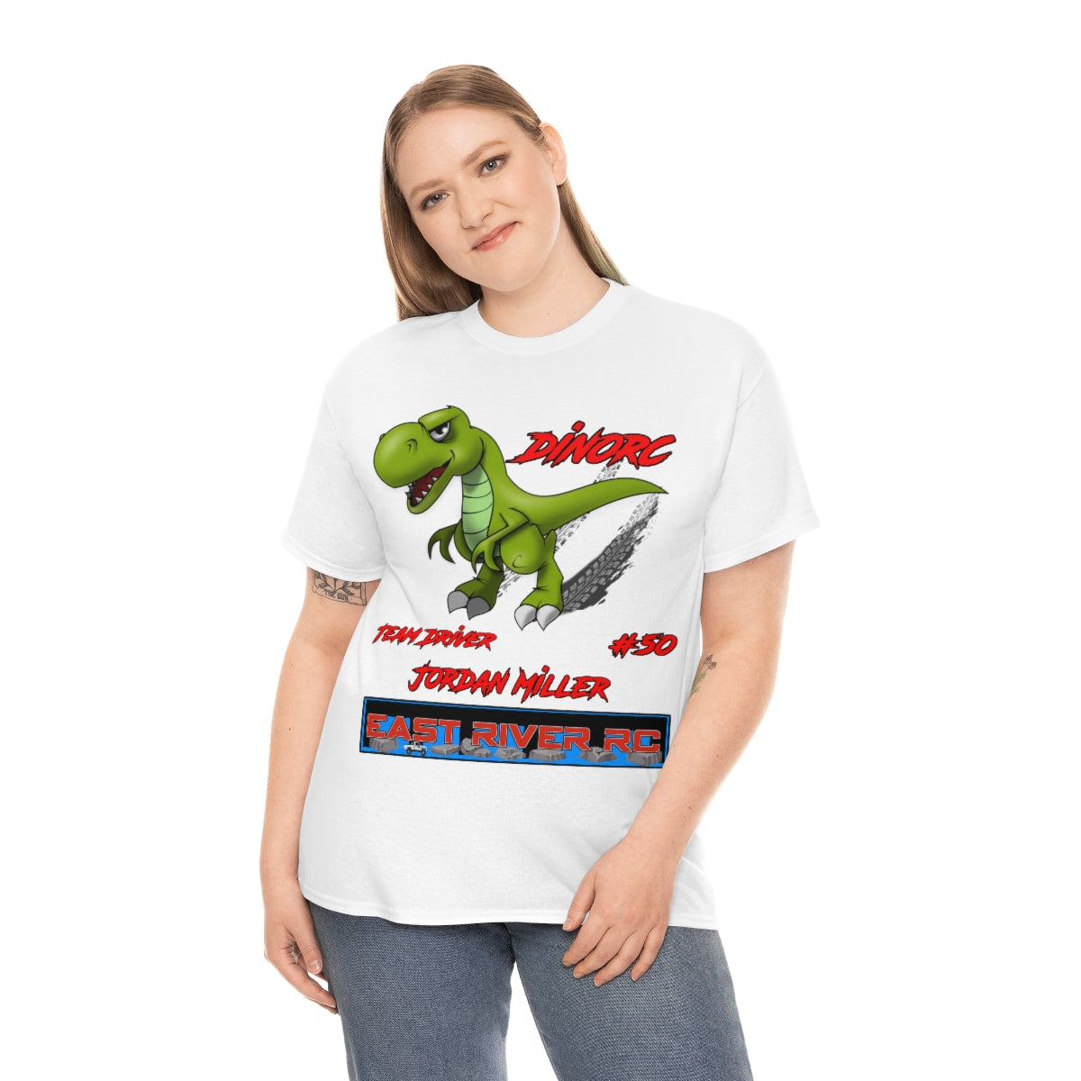 Team Driver Jordan Miller DinoRc Logo T-Shirt S-5x