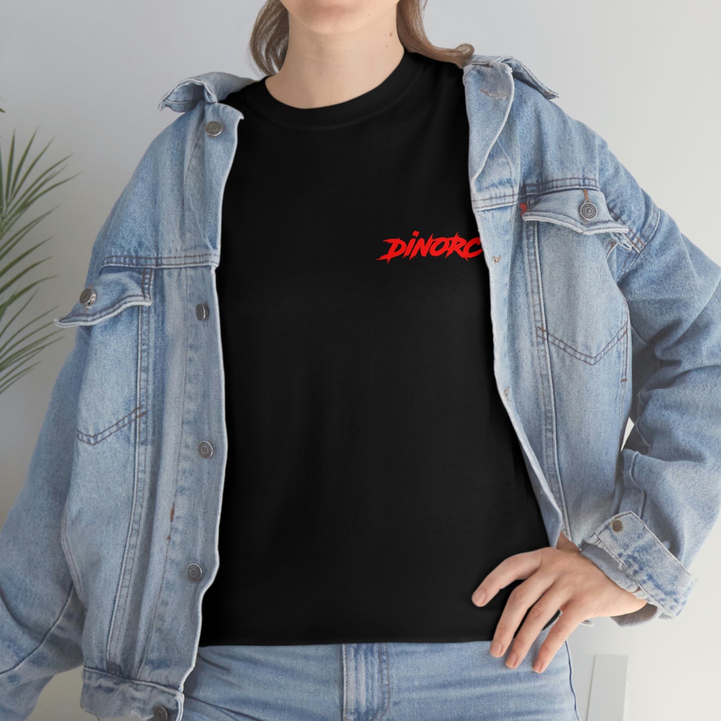Low N Slow Front Back DinoRc Logo T-Shirt S-5x Black or Blue