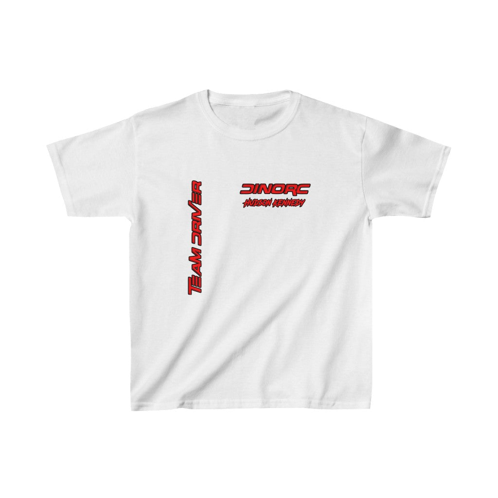 Team Driver Hudson Kennedy DinoRC Logo Kids Heavy Cotton™ Tee