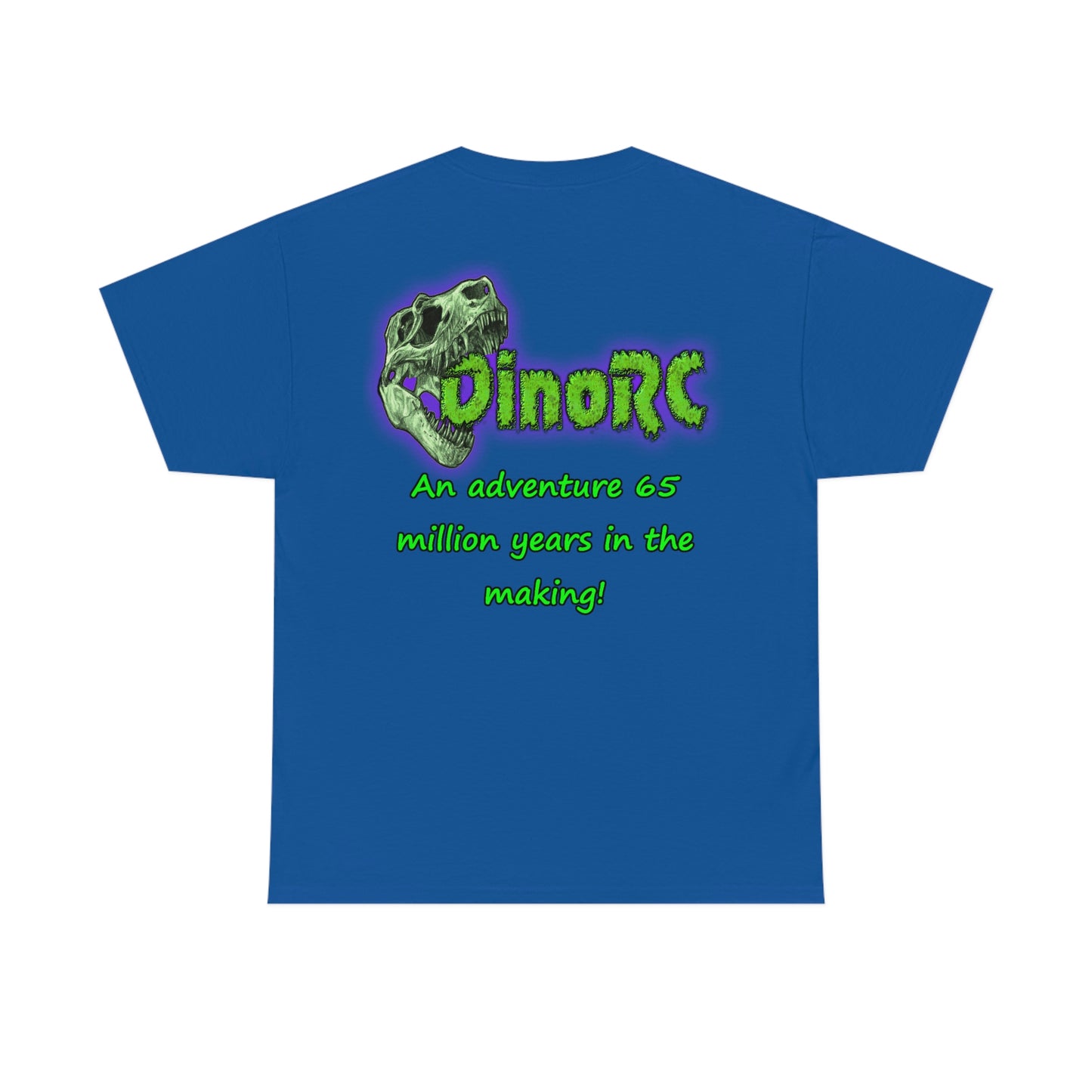 Dinoline Front Back DinoRc Logo T-Shirt S-5x 5 colors
