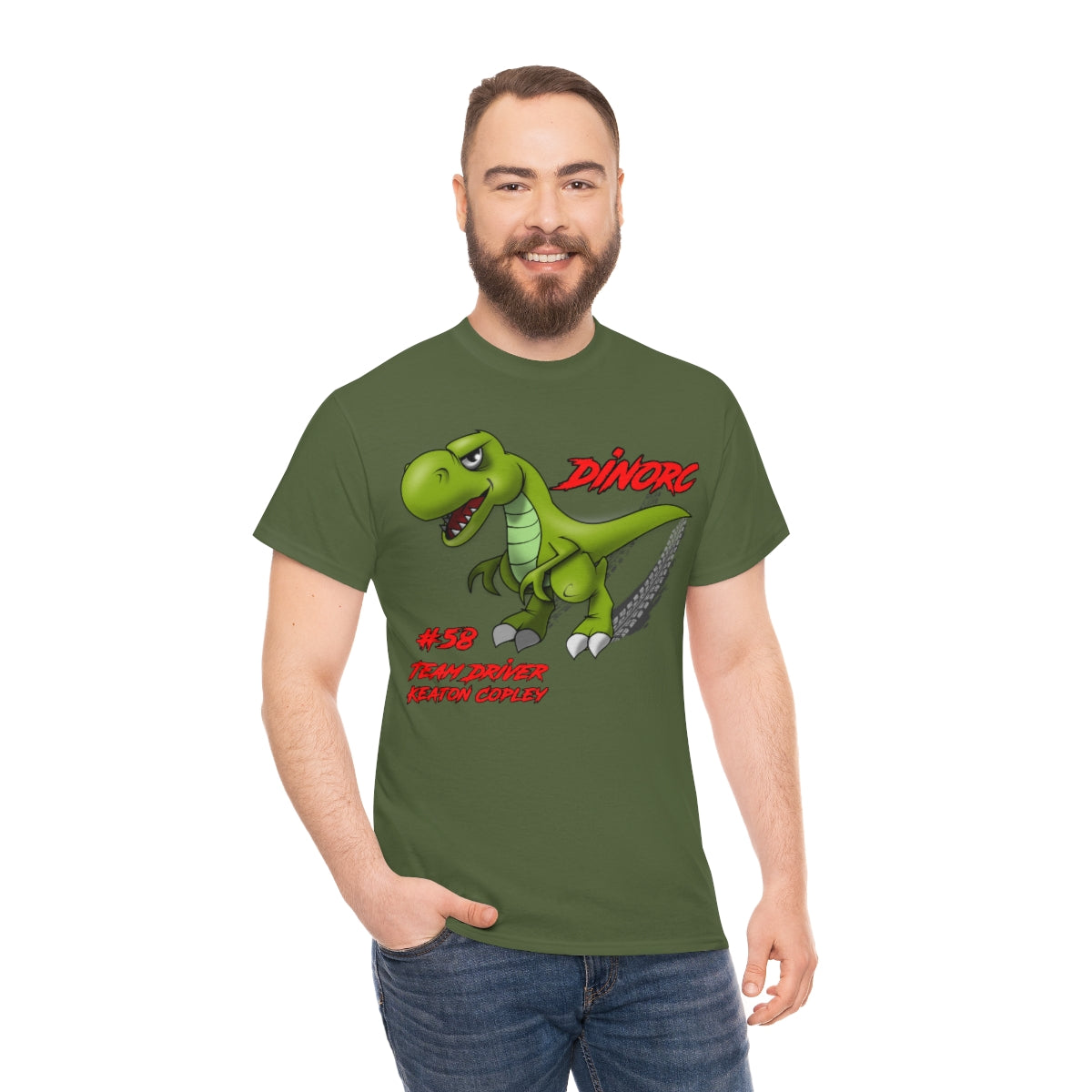 Team Driver Keaton Copley DinoRc Logo T-Shirt S-5x