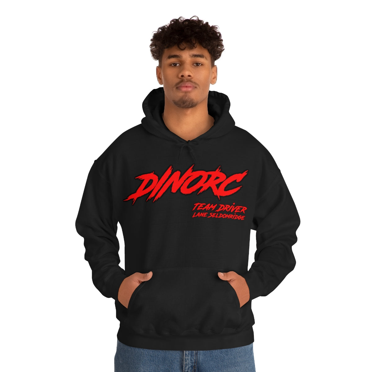 Tean Driver Lane Seldomridge DinoRC Logo Hooded Sweatshirt Heavy Blend™ Hooded Sweatshirt