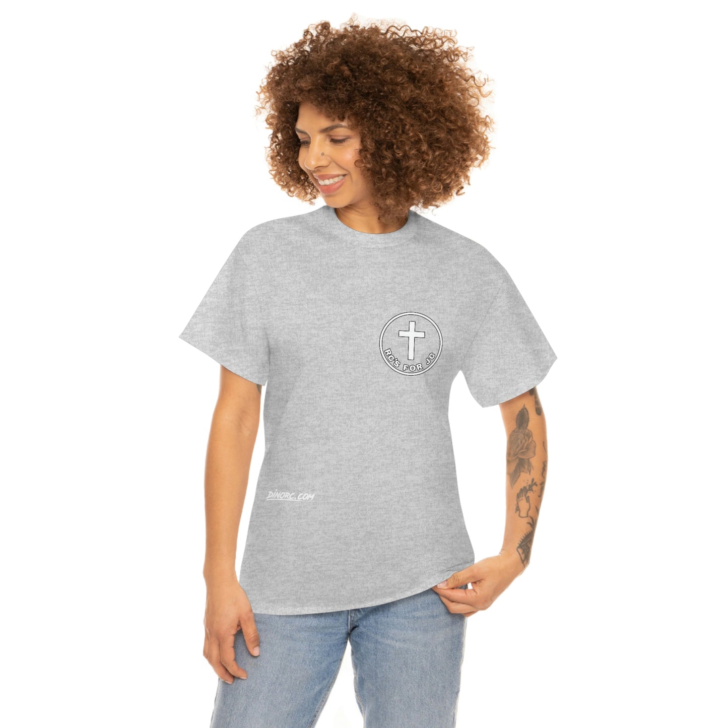 RCSFORJC White Logo Front Back T-Shirt 10 colors S-5x