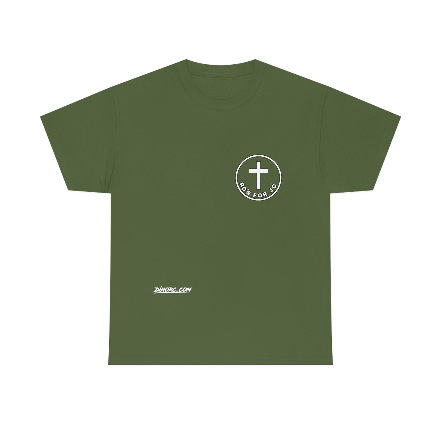 RCSFORJC White Logo Front Back T-Shirt 10 colors S-5x