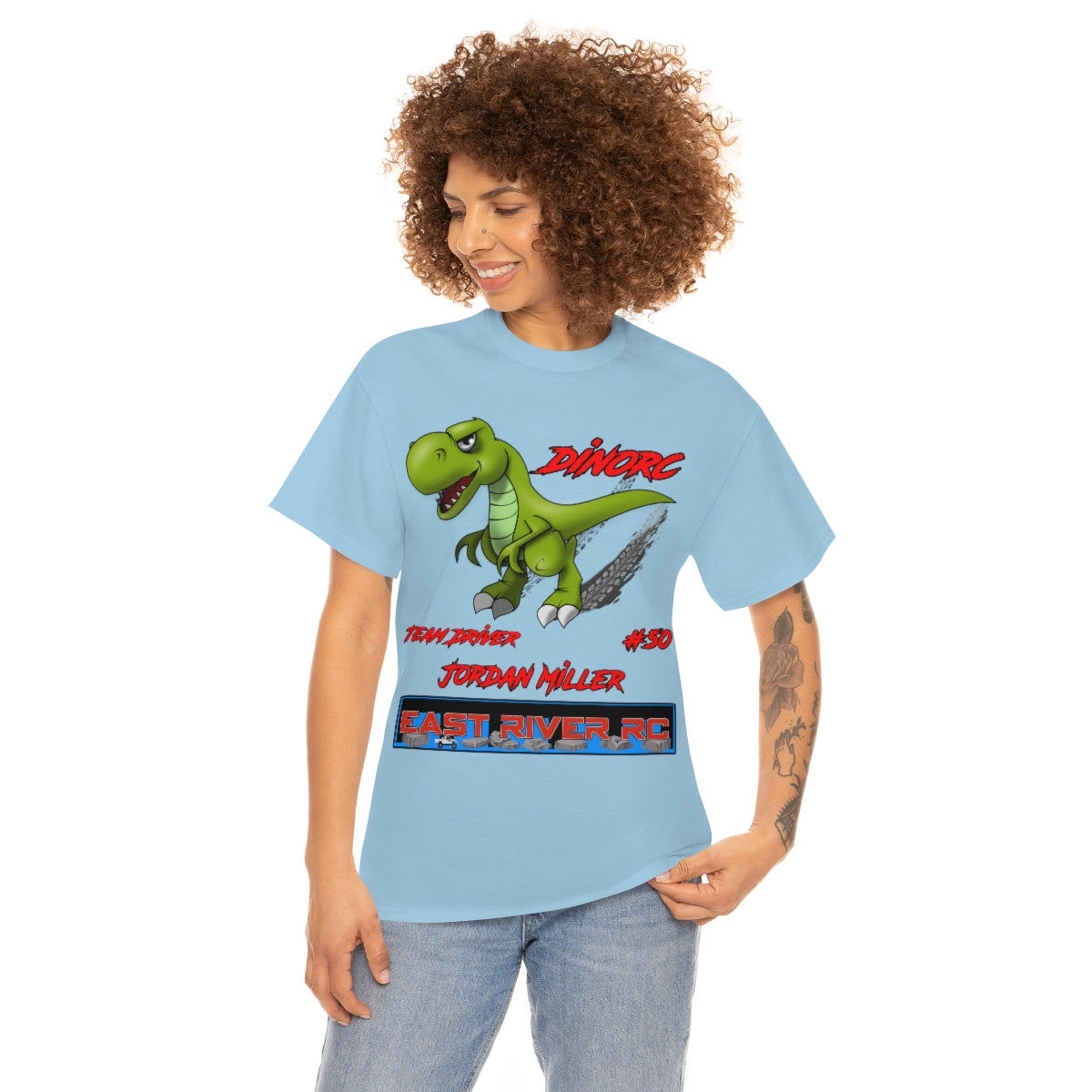 Team Driver Jordan Miller DinoRc Logo T-Shirt S-5x